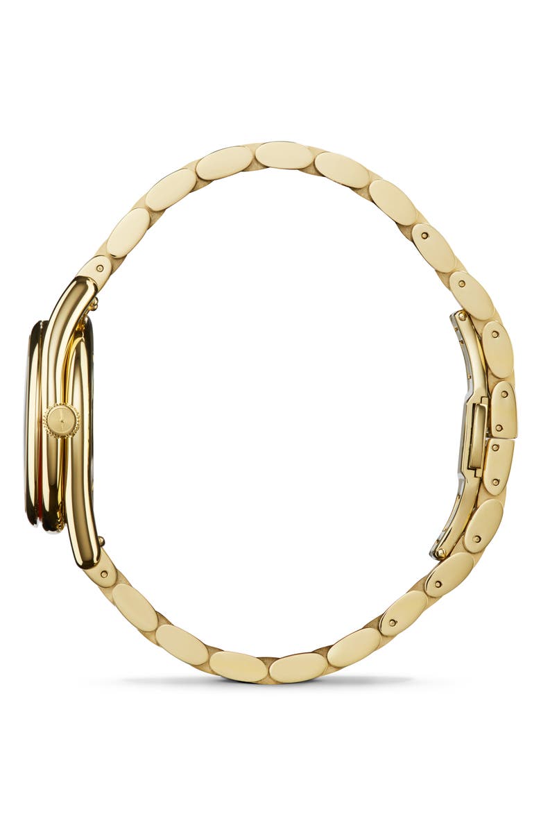 Shinola Derby Bracelet Watch, 30.5mm, Alternate, color, Malachite