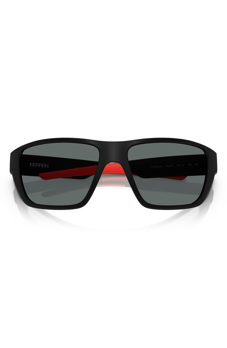 Scuderia Ferrari 61MM RECTANGLE, Alternate, color, Matte Black