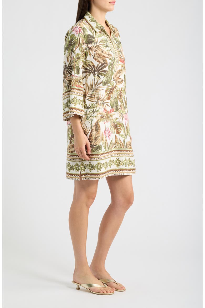 Fuji Hidden Coast Silk Shift Dress, Alternate, color, COCONUT