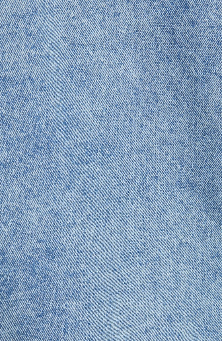 BLANKNYC Fleece Contrast Denim Jacket, Alternate, color, 