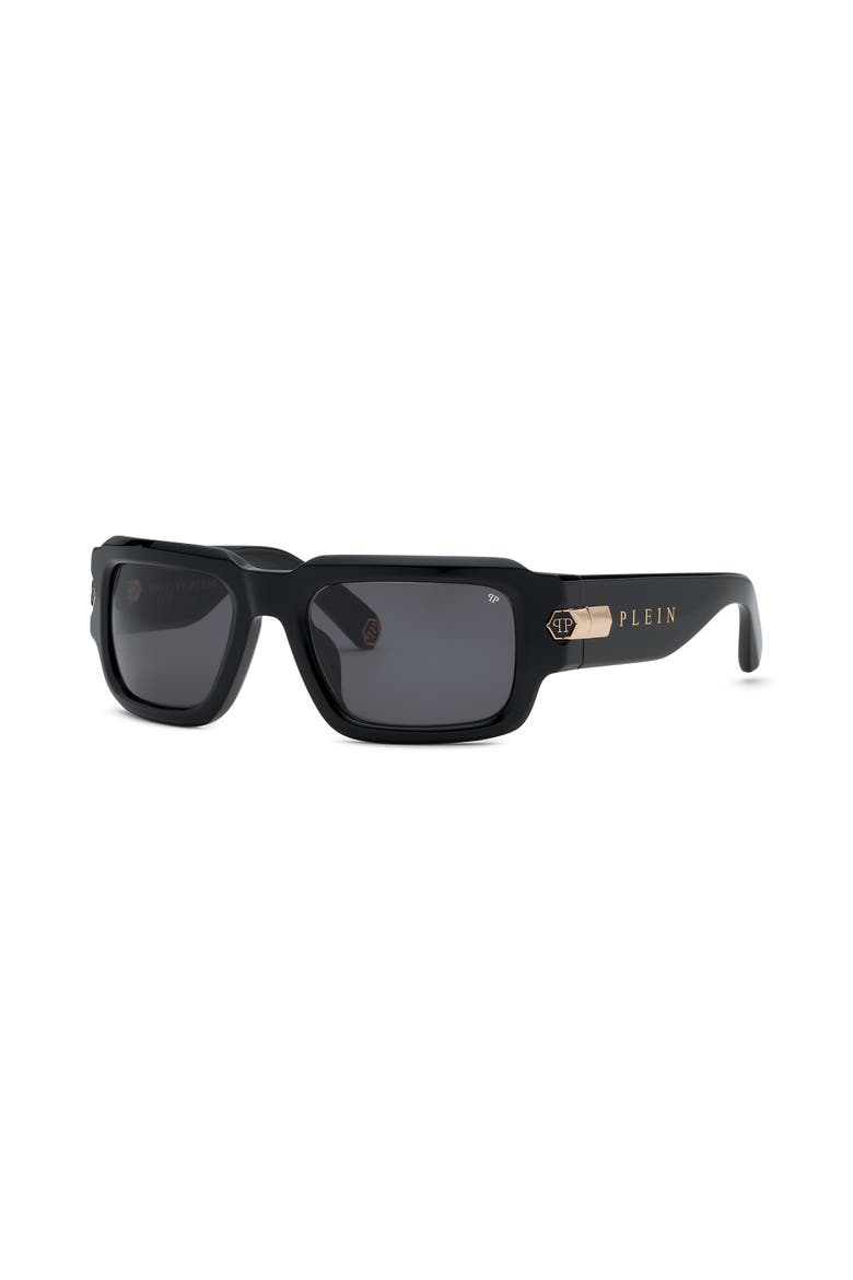 Sunglasses Plein Empire Men, Alternate, color, black/black
