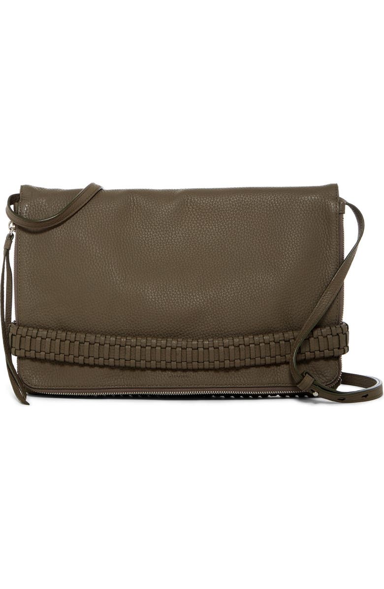 AllSaints Large Club Convertible Crossbody Bag, Main, color,