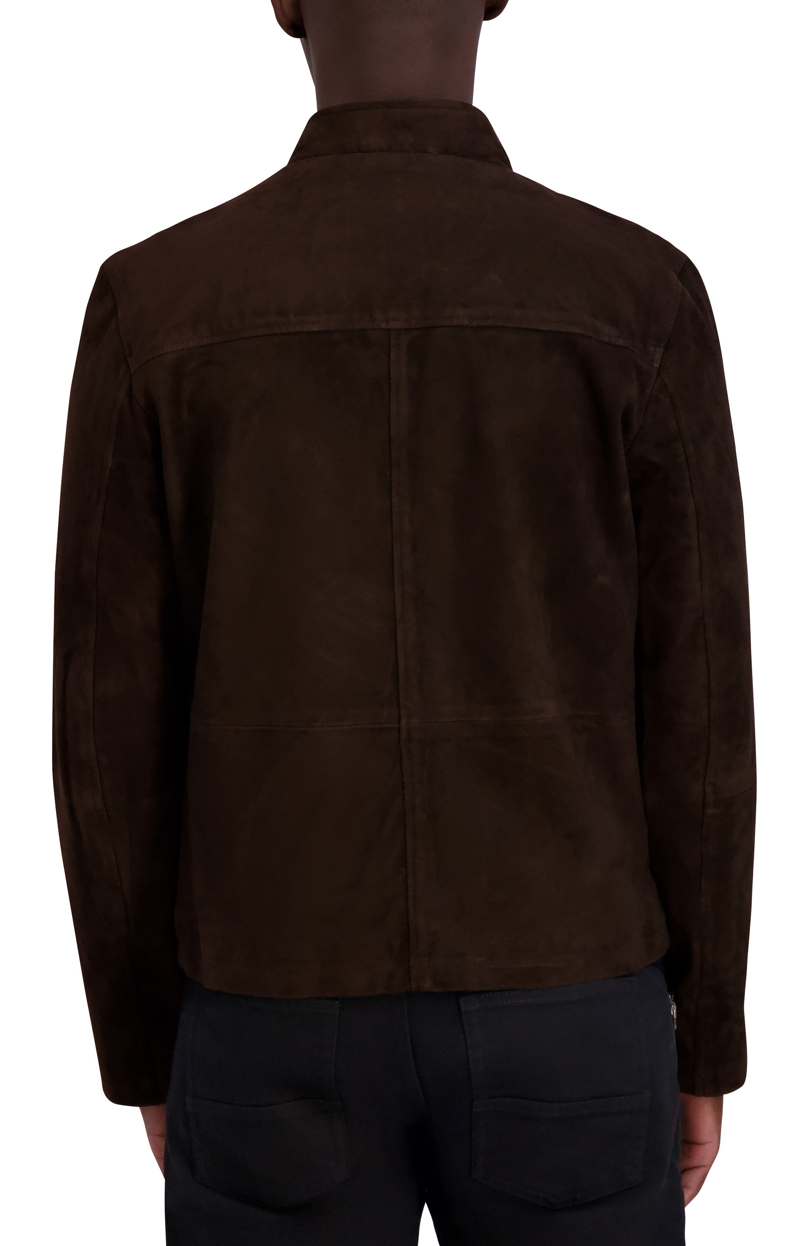 Suede Zip Jacket - image 2
