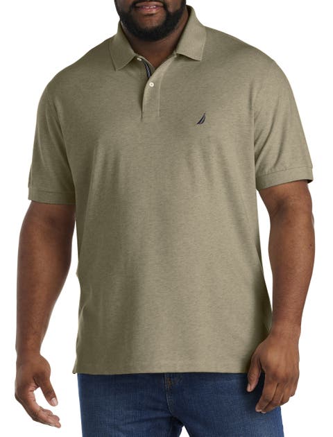 Big & Tall Stretch Piqué Polo Shirt