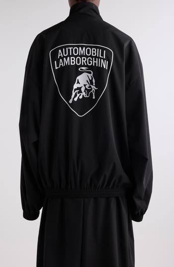 BALENCIAGA ♪ Automobili Lamborghini Tracksuit ジャケット Balenciaga x Automobili Lamborghini Logo Embroidered Track