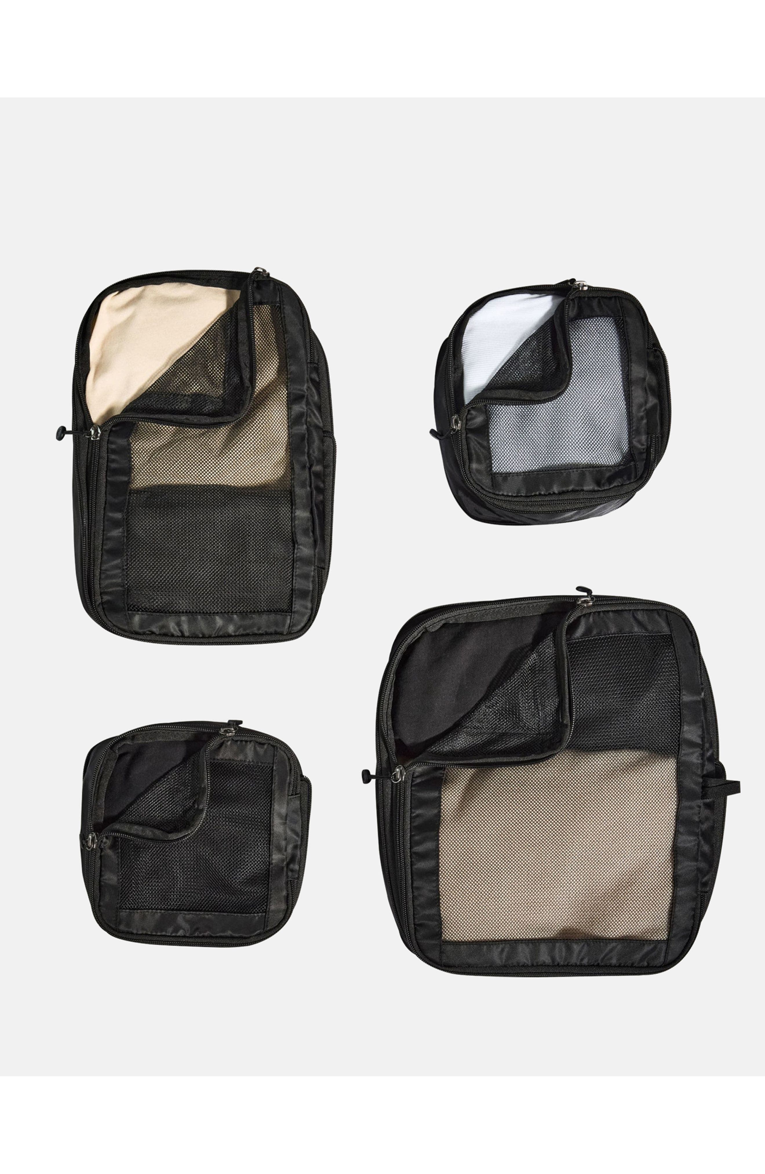 ANTLER Chelsea Packing Cube 4 - Pack, Alternate, color, Black