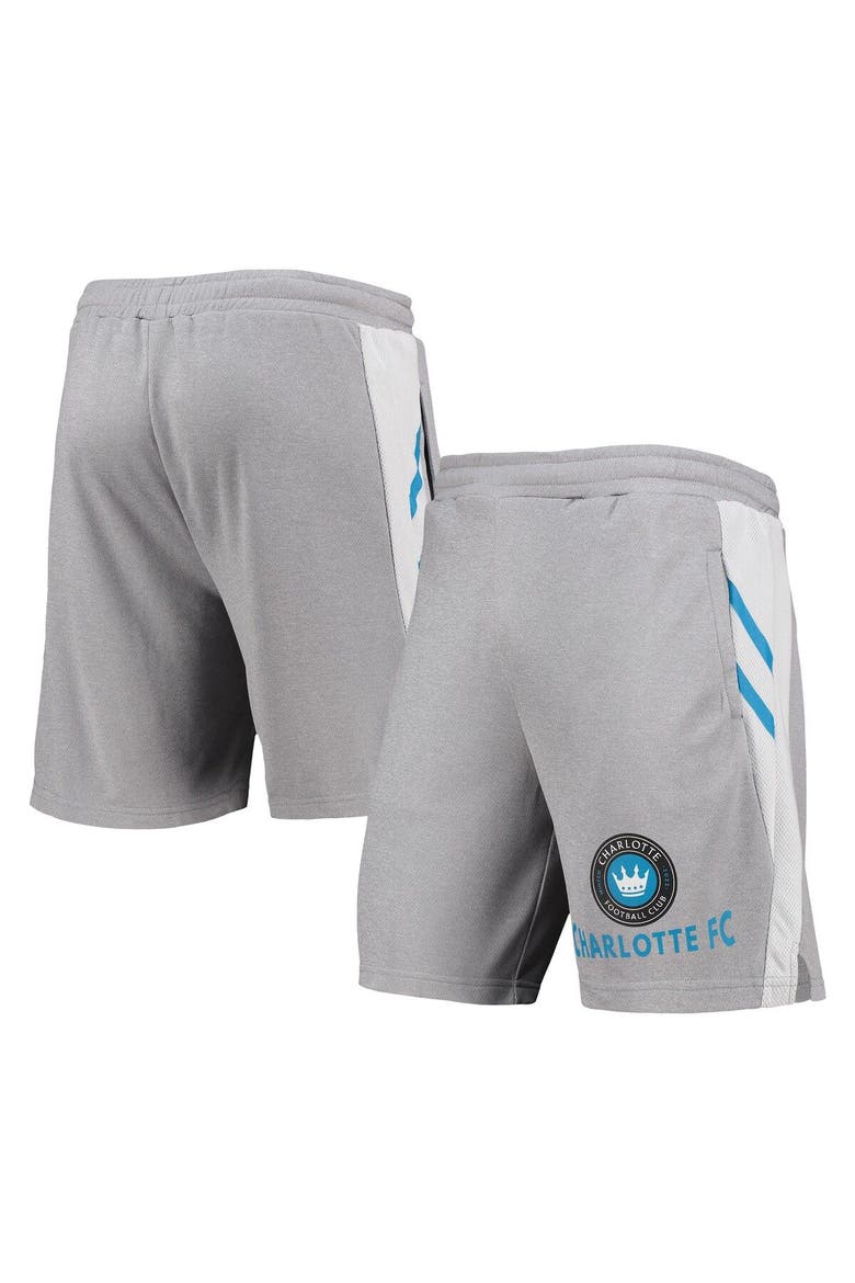 Men's Concepts Sport Gray Charlotte FC Stature Shorts, Main, color, Gray