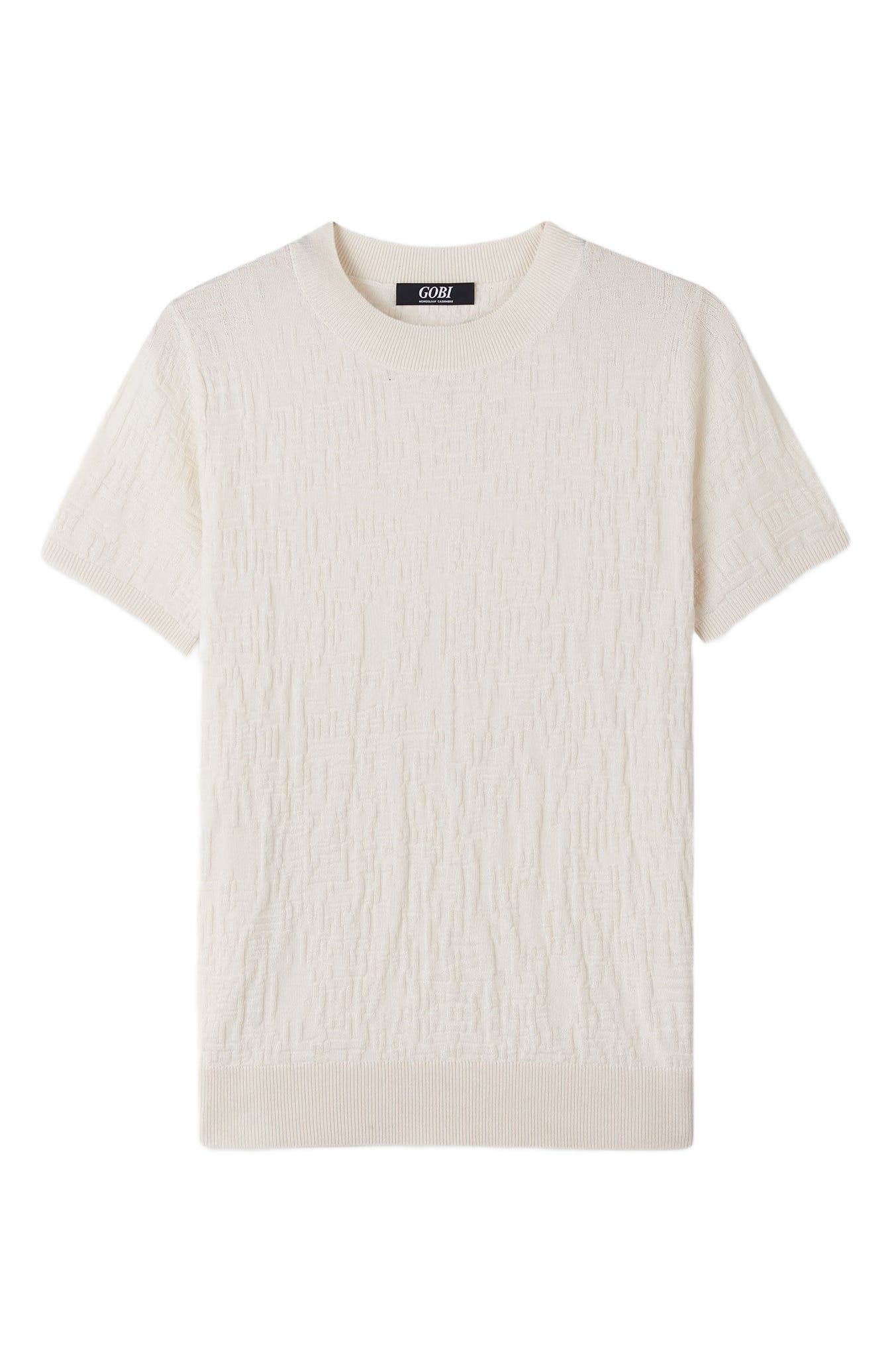 Silk Cashmere T-Shirt - image 4