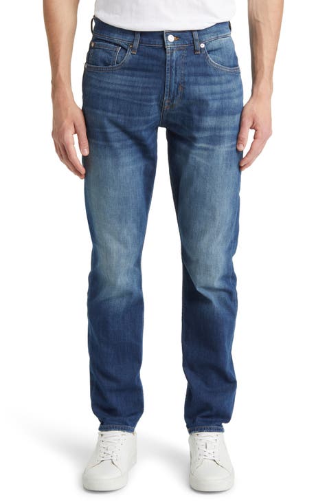 Jeans Homme 7 For All Mankind Slim/Skinny - Neuf Avec Étiquettes - Modèle Haut De Gamme