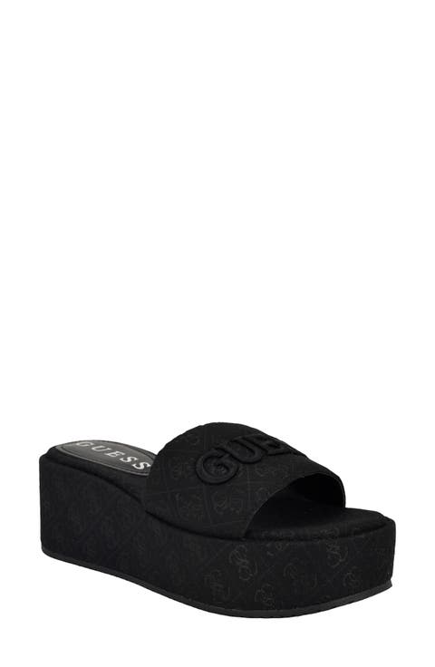 Bintai Platform Wedge Slide Sandal (Women)