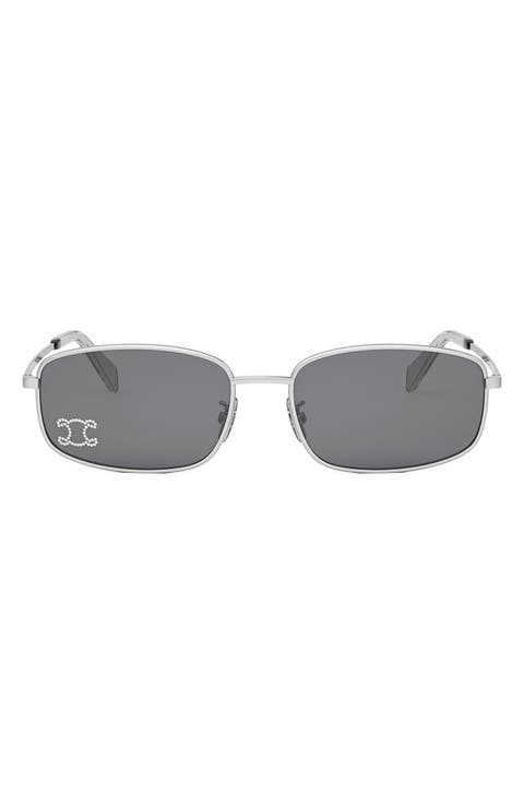Triomphe 60mm Rectangular Sunglasses