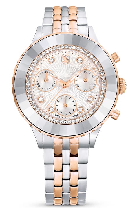 Octea Chronograph Bracelet Watch, 37mm