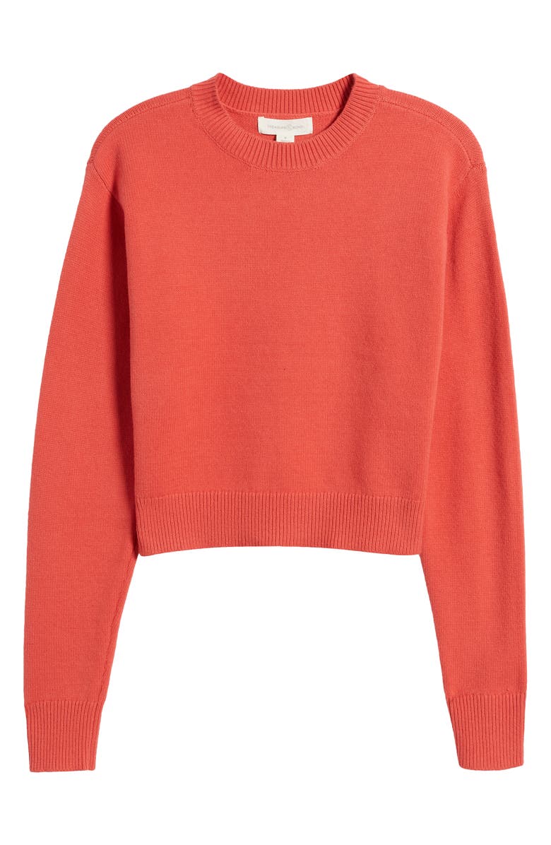 Treasure & Bond Relaxed Pima Cotton Blend Pullover Sweater, Alternate, color,