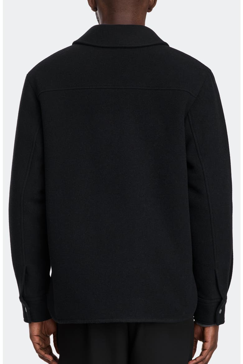 Atikinson Wool Blend Shirt Jacket, Alternate, color, BLACK - NOIR