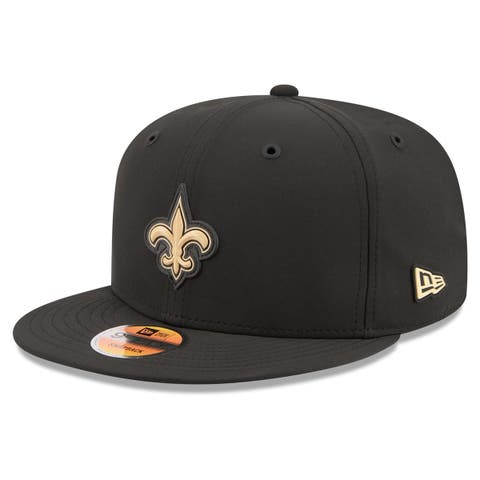 Men's New Era Black New Orleans Saints 2026 Sideline 9FIFTY Snapback Hat