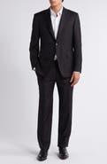 Canali Solid Wool Suit