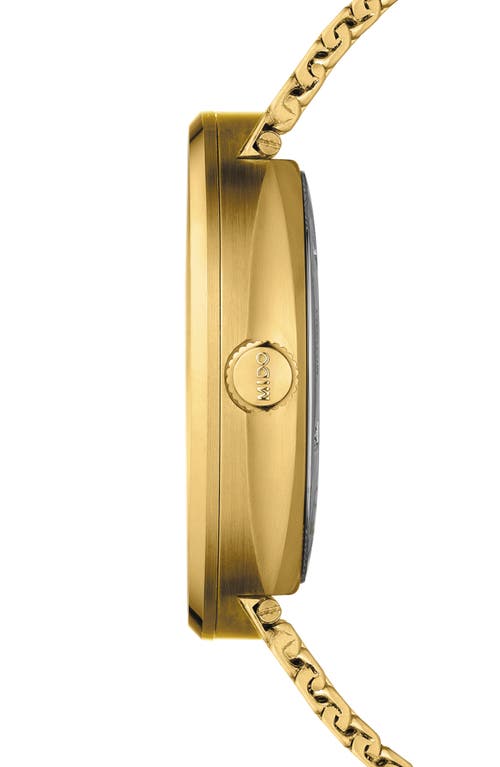 Mido Commander Ii Stainless Steel Strap Watch