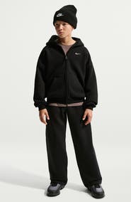 Nike Kids' Solo Swoosh Full Zip Fleece Hoodie