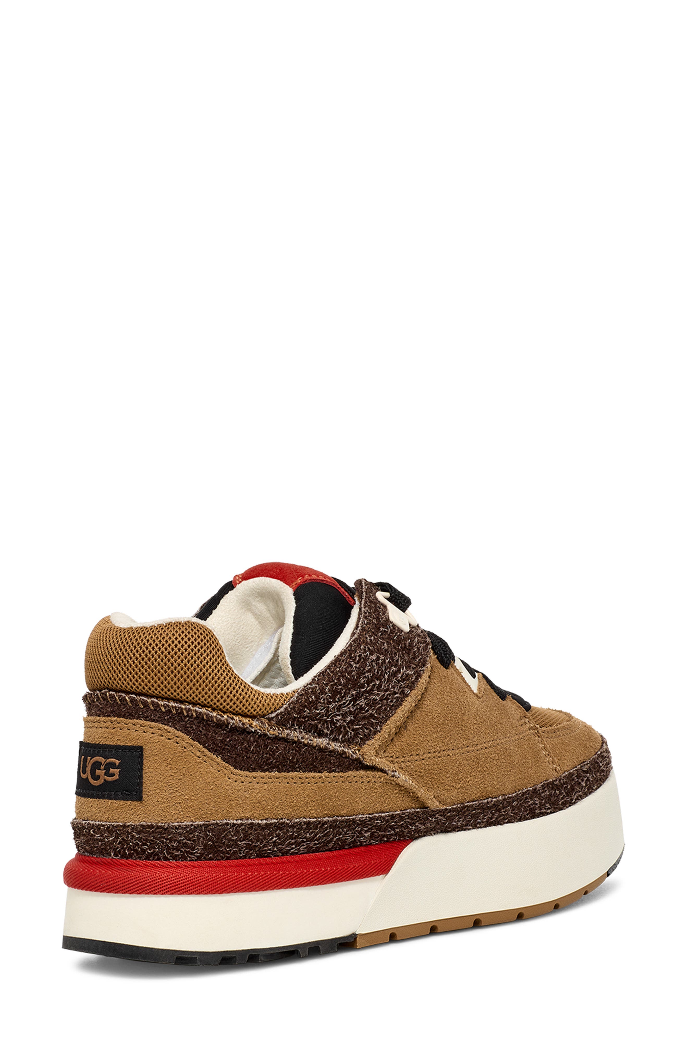 UGG<sup>®</sup> Goldencush Sneaker, Alternate, color, Chestnut / Black