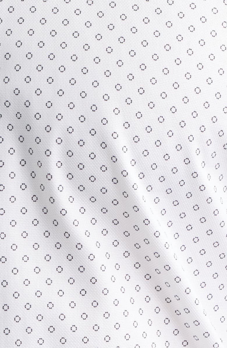 BOSS Hank Slim Fit Stretch Cotton Dress Shirt, Alternate, color, White