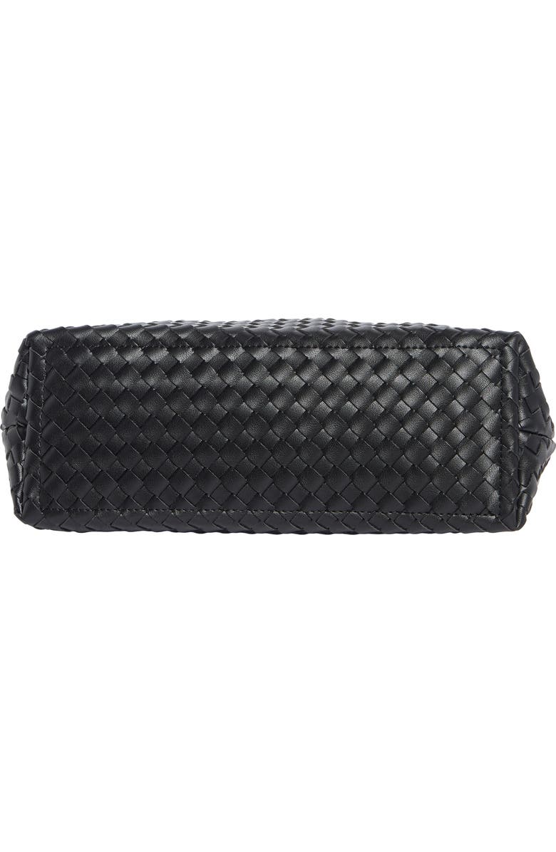 URBAN EXPRESSIONS HANDBAGS Woven Clutch, Alternate, color, Black