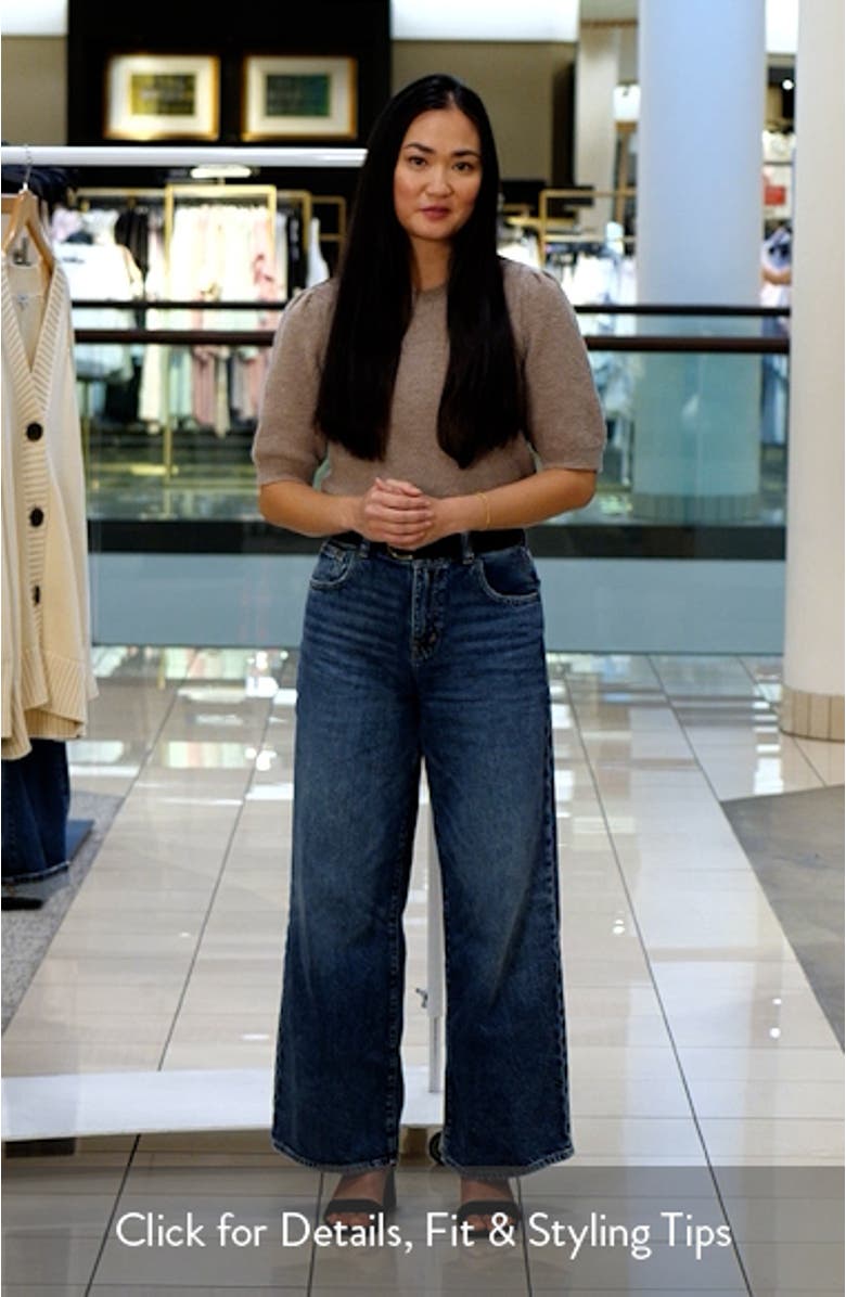 Manta Textured Puff Short Sleeve Sweater