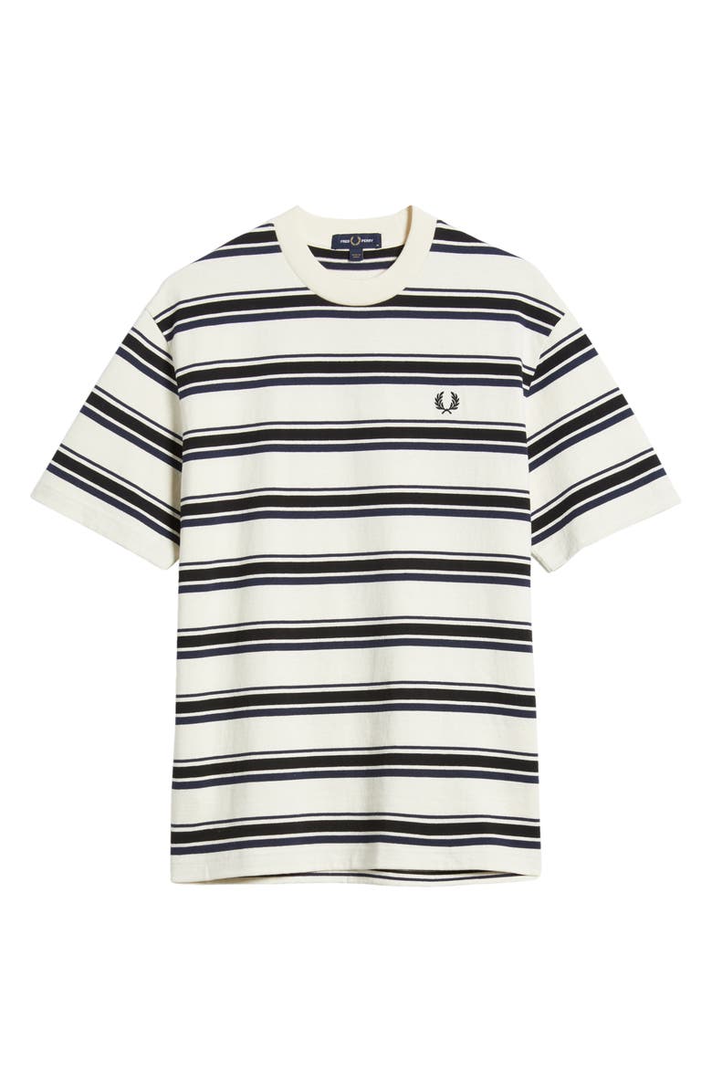 Fred Perry Stripe Relaxed T-Shirt, Alternate, color, 