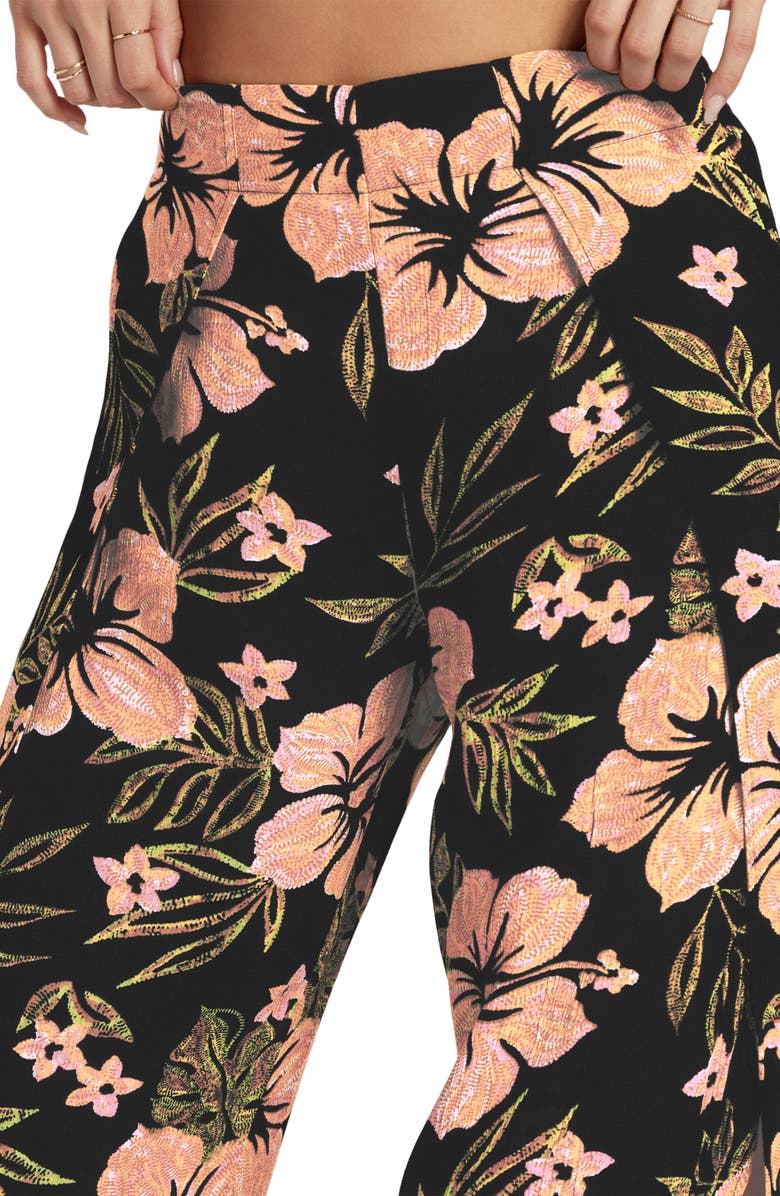 Billabong Split Spirit Floral Wide Leg Pants, Alternate, color,