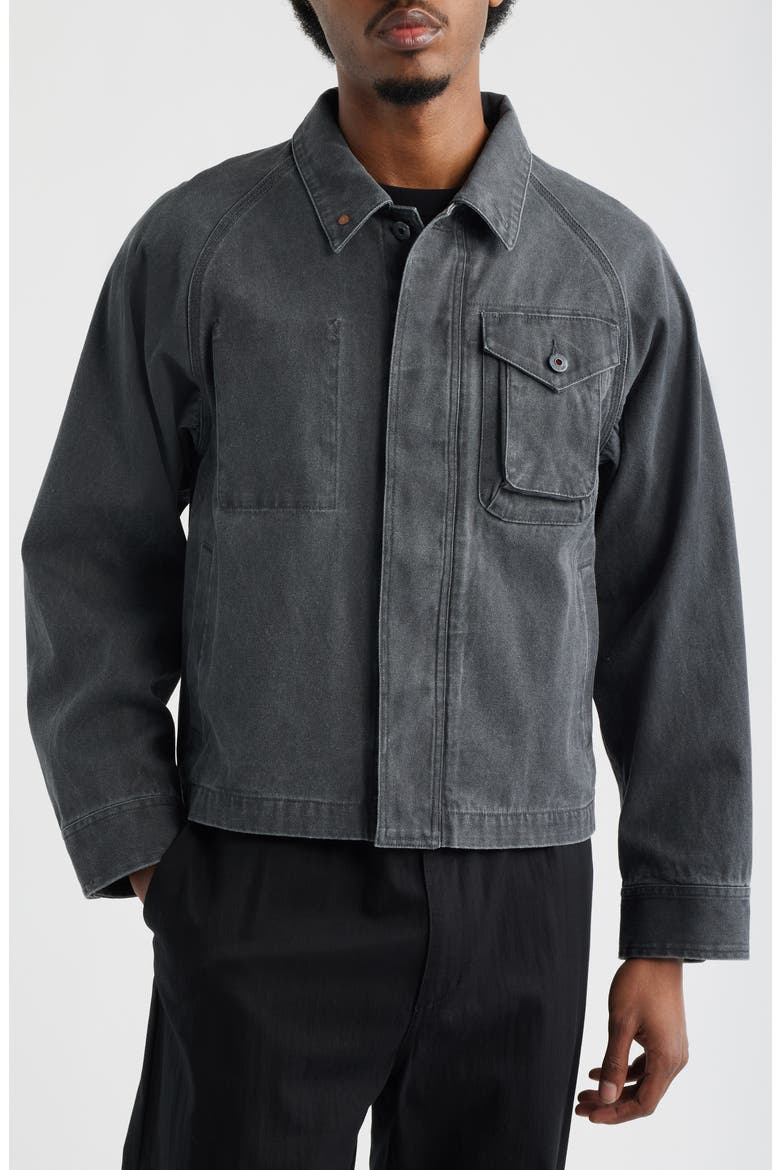 Sulfur Dyed Faded Jacket, Alternate, color, CHARCOAL