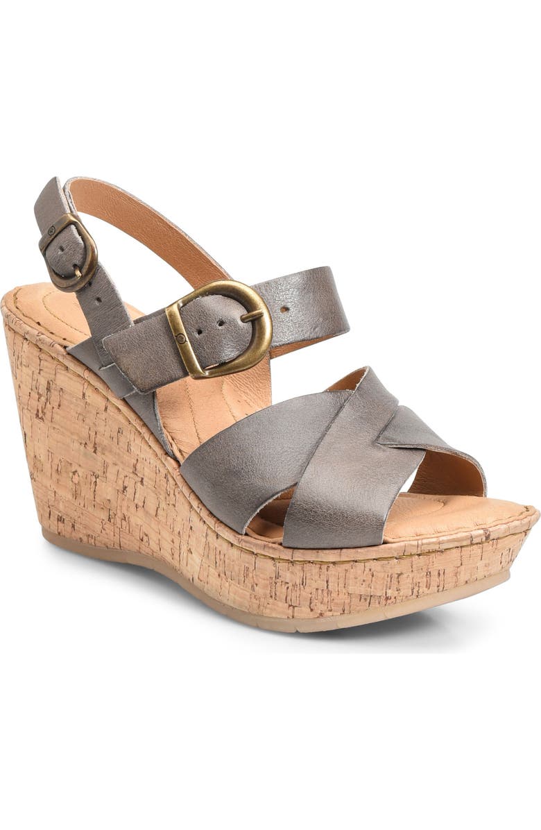 Børn Emmy Platform Wedge, Main, color,