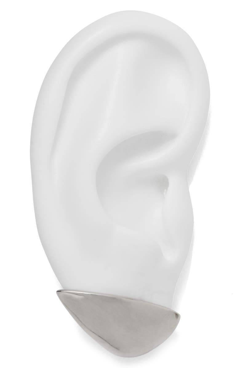 Lady Grey Lobe Earrings, Alternate, color, Silver