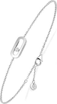 Messika Care Diamond Station Chain Bracelet