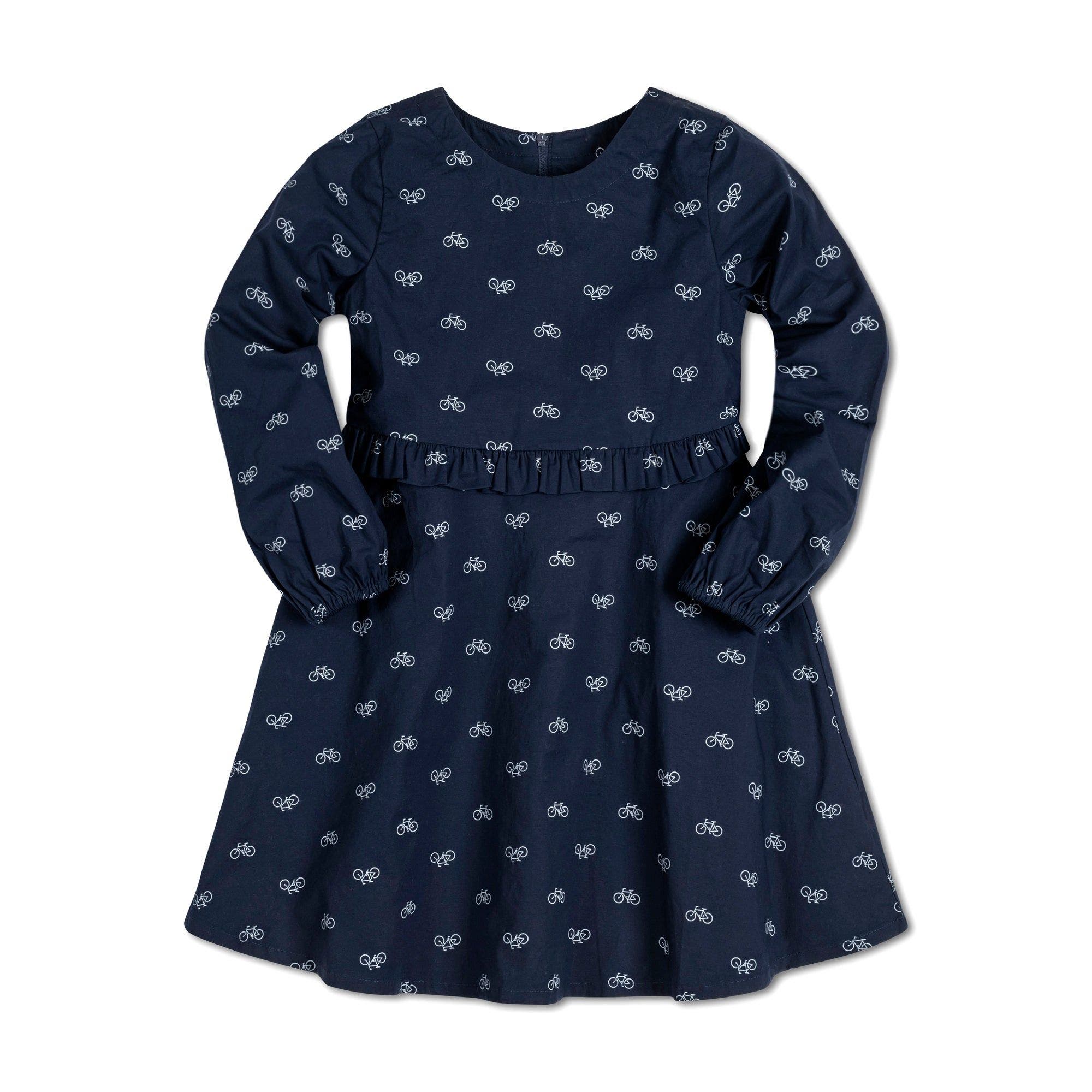 selected Navy Bicycle Print