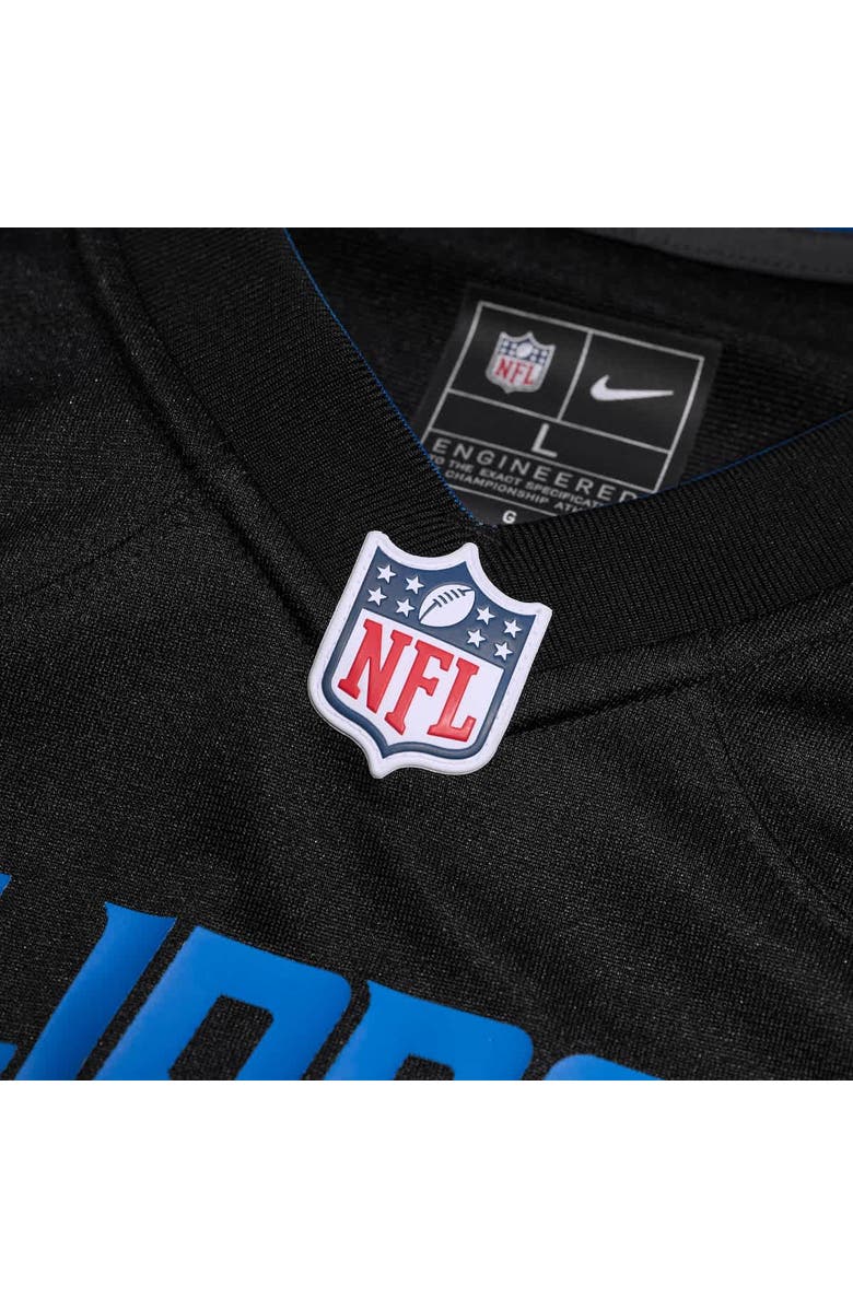 Nike Men's Nike Isaac TeSlaa Black Detroit Lions Alternate Game Player Jersey, Alternate, color, Black