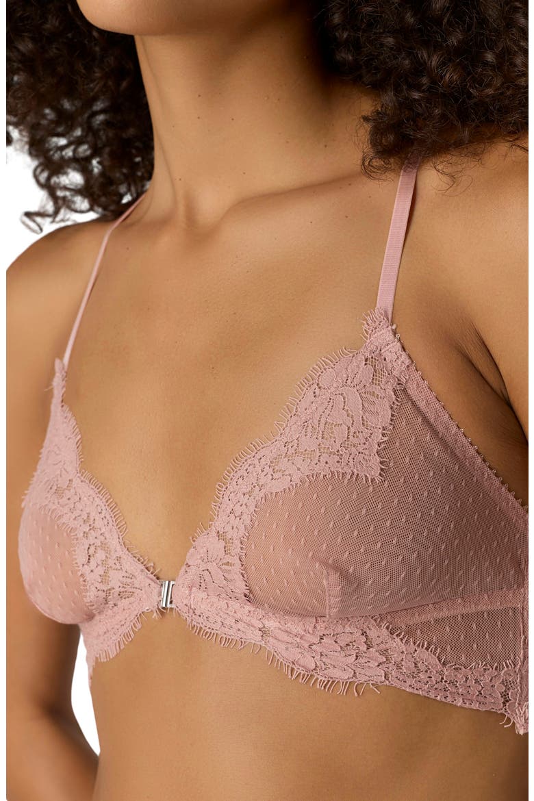 Fiona Front Close Bralette, Alternate, color, DUSTY HIMALAYAN