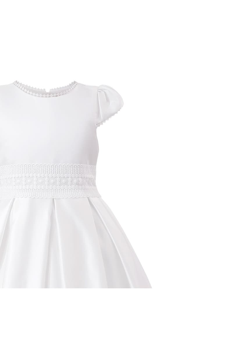 Tulleen Dalmira Puff Sleeve Formal Dress, Alternate, color, White