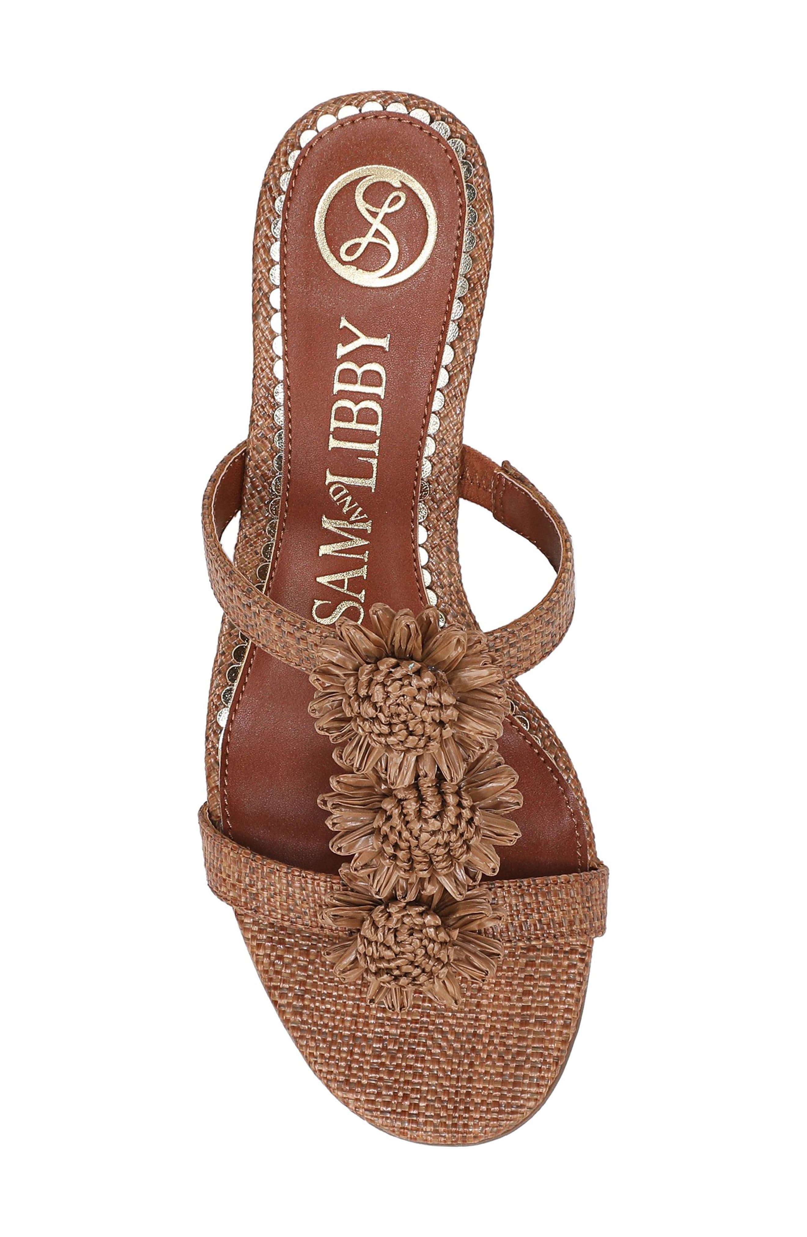 Joy Slide Sandal, Alternate, color, CUOIO