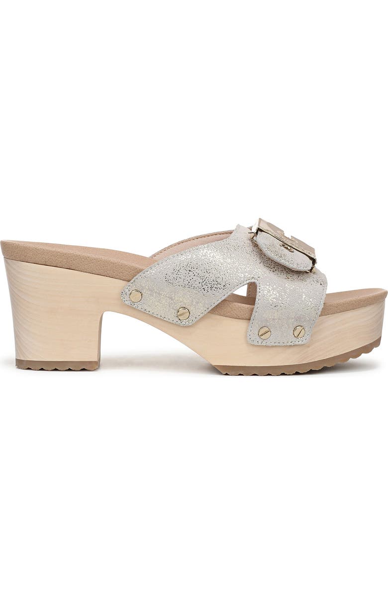 Dr. Scholl's Original Max Too Platform Slide Sandal, Alternate, color, Champagne Beige