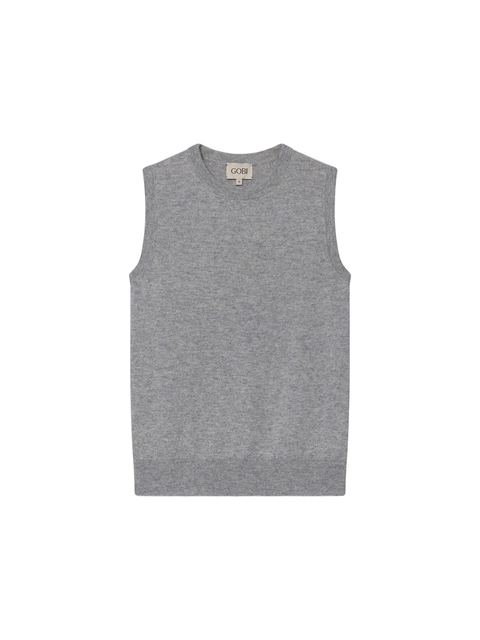Timeless Cashmere Crewneck Vest