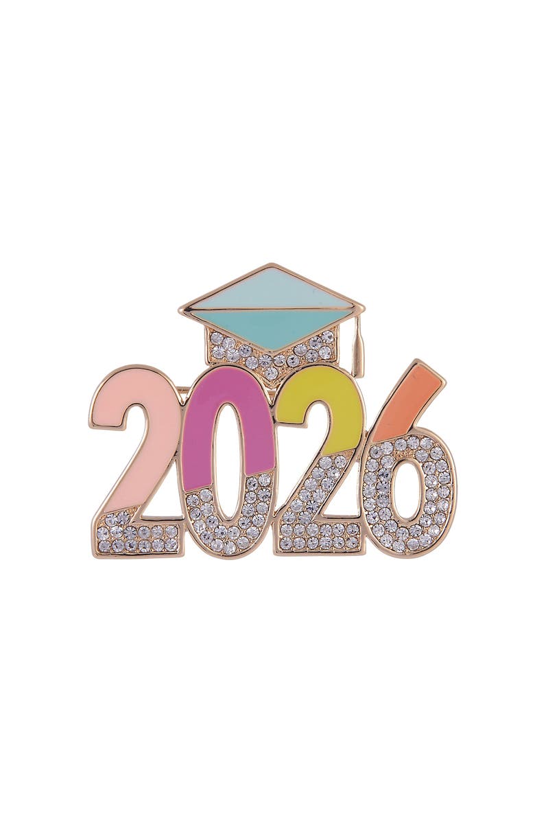 Hallmark 2026 Graduation Pin, Alternate, color, Multicolored
