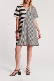 Frances Valentine Schooner Dress Nautical Stripe