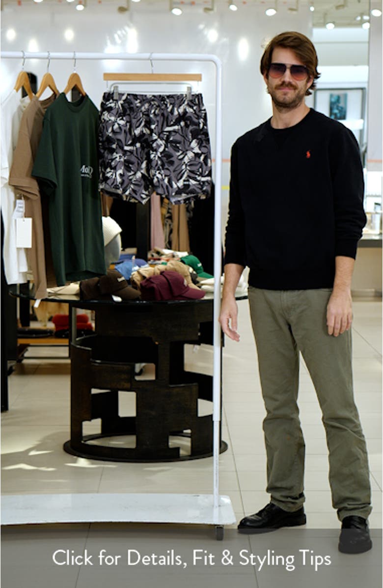 Pirhana Abstract Floral Swim Trunks, sales video thumbnail