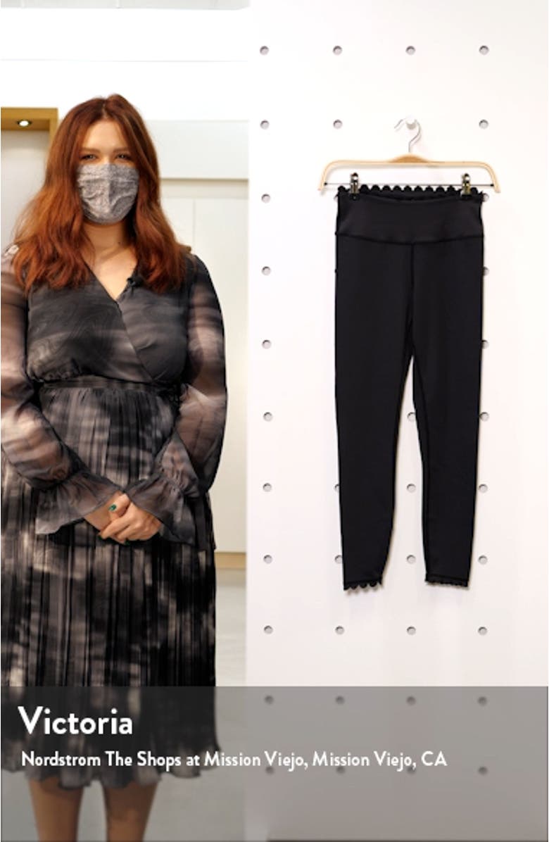 Scallop Active High Waist Leggings, sales video thumbnail