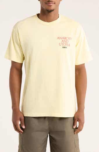 Obey Anarchy & Utopia Graphic T-Shirt