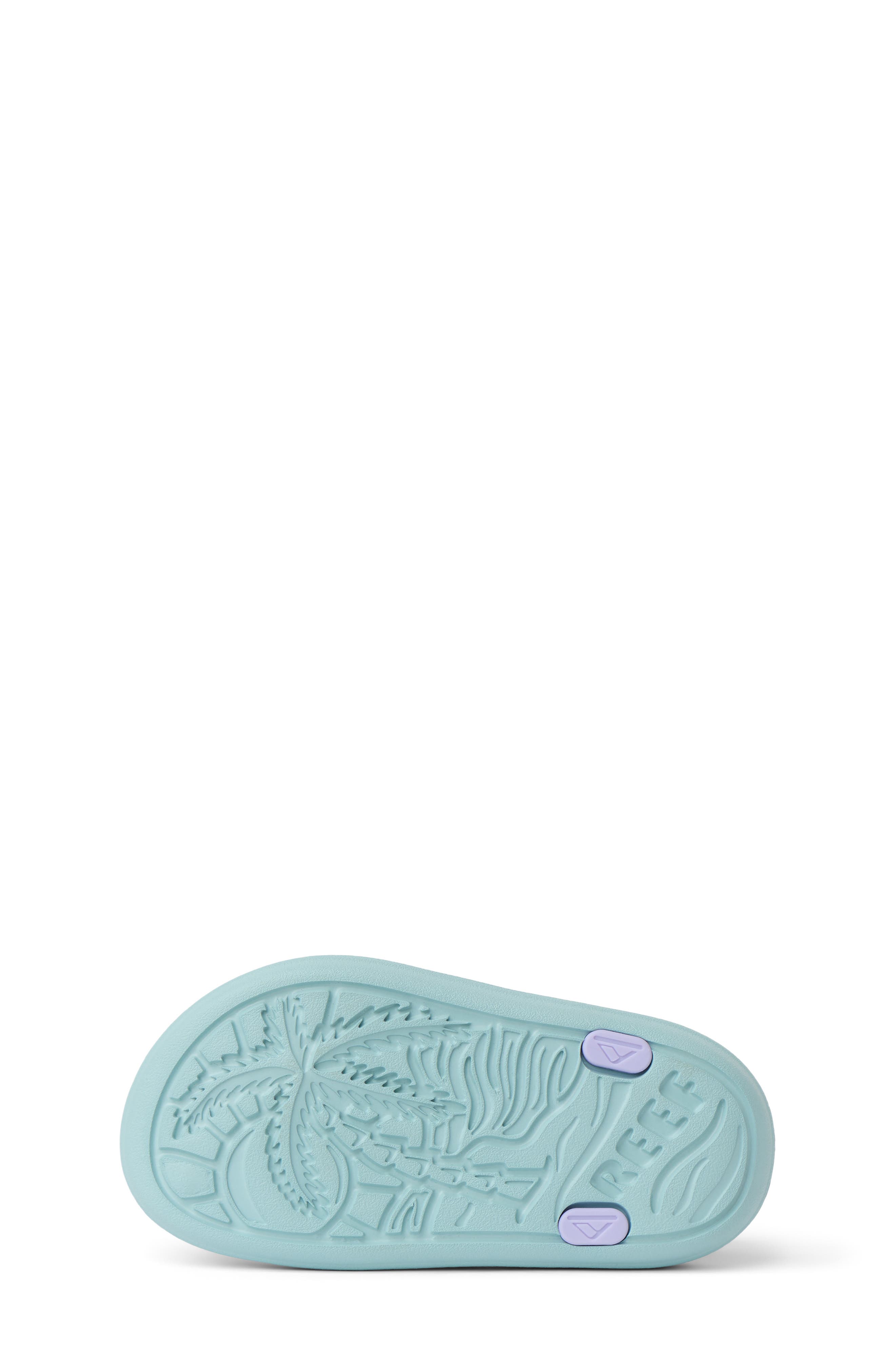 Reef Kids' Totally Beachin' Sandal, Alternate, color, Glitter Blue