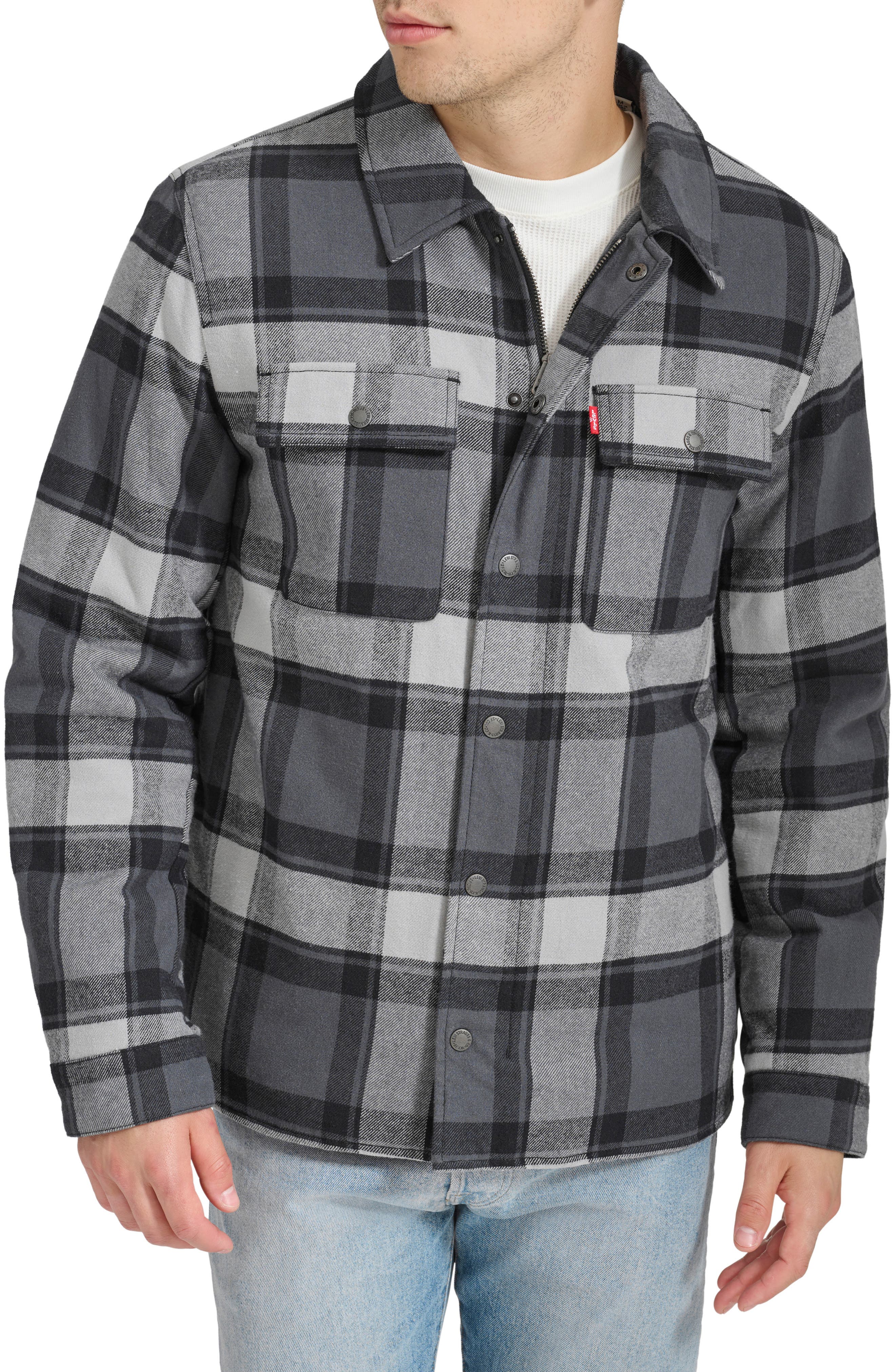 Levi's Quilt Lined Cotton Shacket