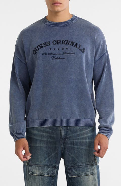 Originals Logo Boxy Organic Cotton Sweater