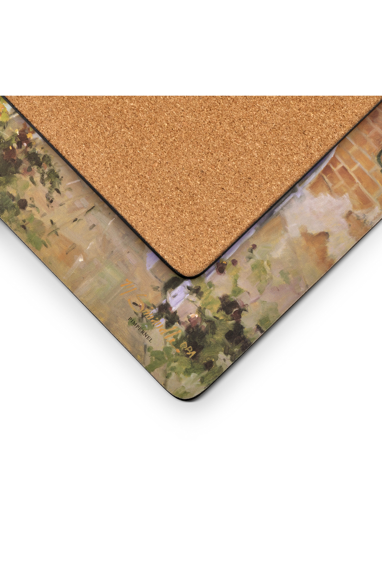 Venetian Scenes Set of 4 Cork Back Placemats, Alternate, color, Multi