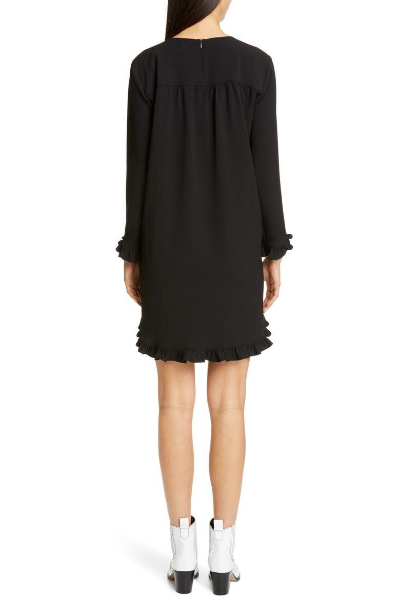Clark Long Sleeve Dress, Alternate, color, BLACK