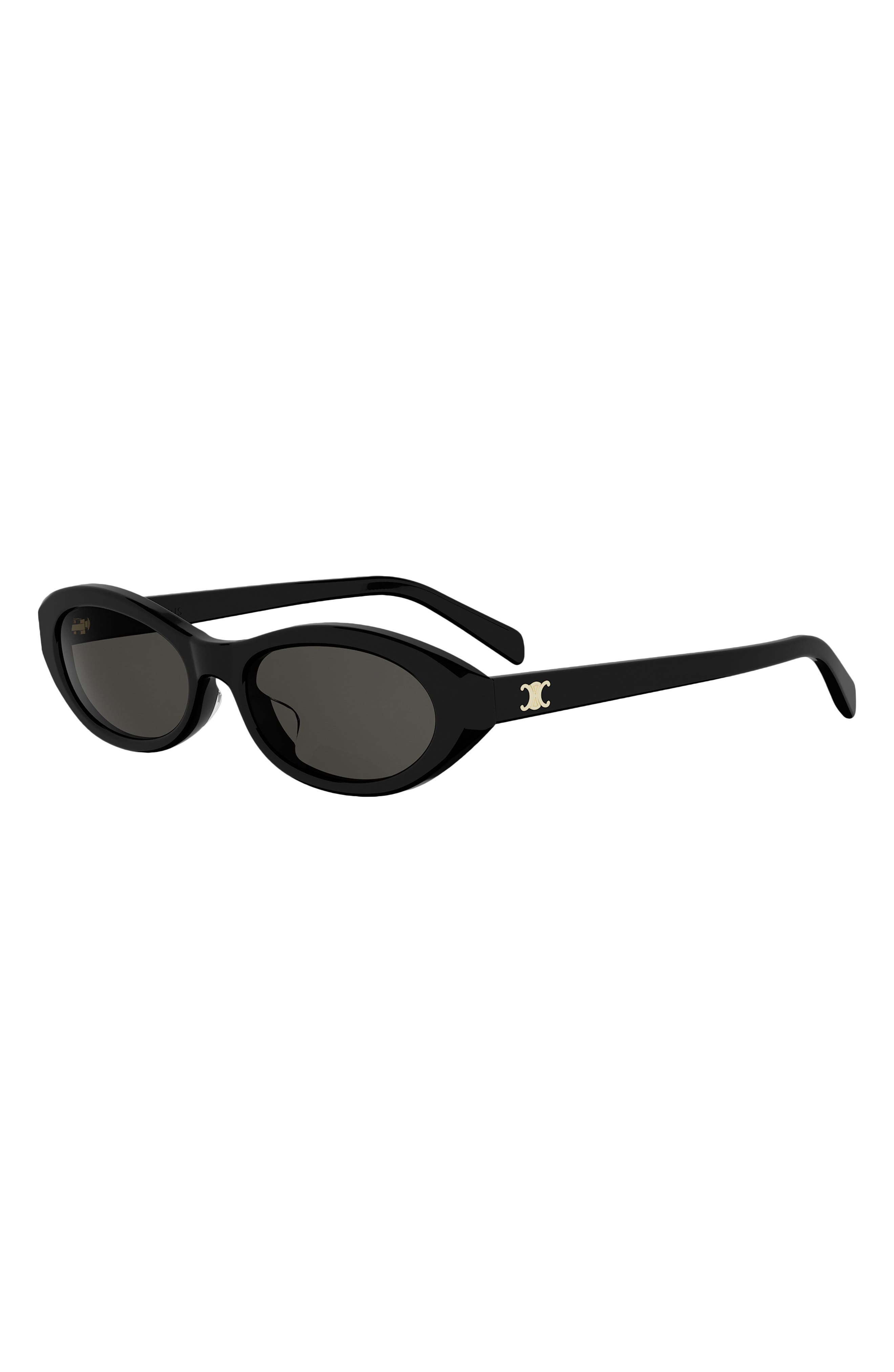 CELINE Triomphe Mini 54mm Oval Sunglasses (Women) | Nordstrom